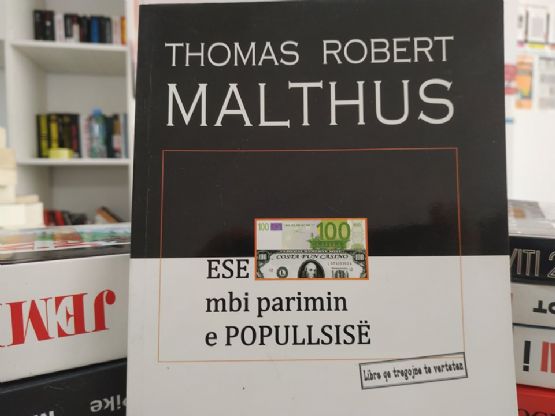 Libri Ese mbi parimin e popullsise Autor Thomas Maltus